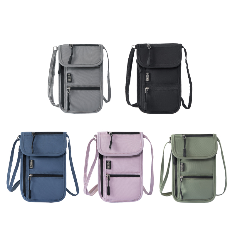 Travel Accessories Neck - Personal Neck Wallet RFID Blocking Travel