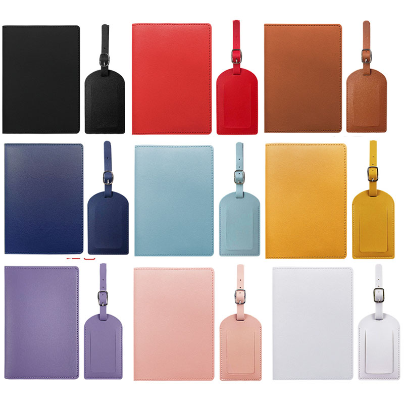 Travel Accessories Unique - Travel PU Passport Cover Luggage Tags