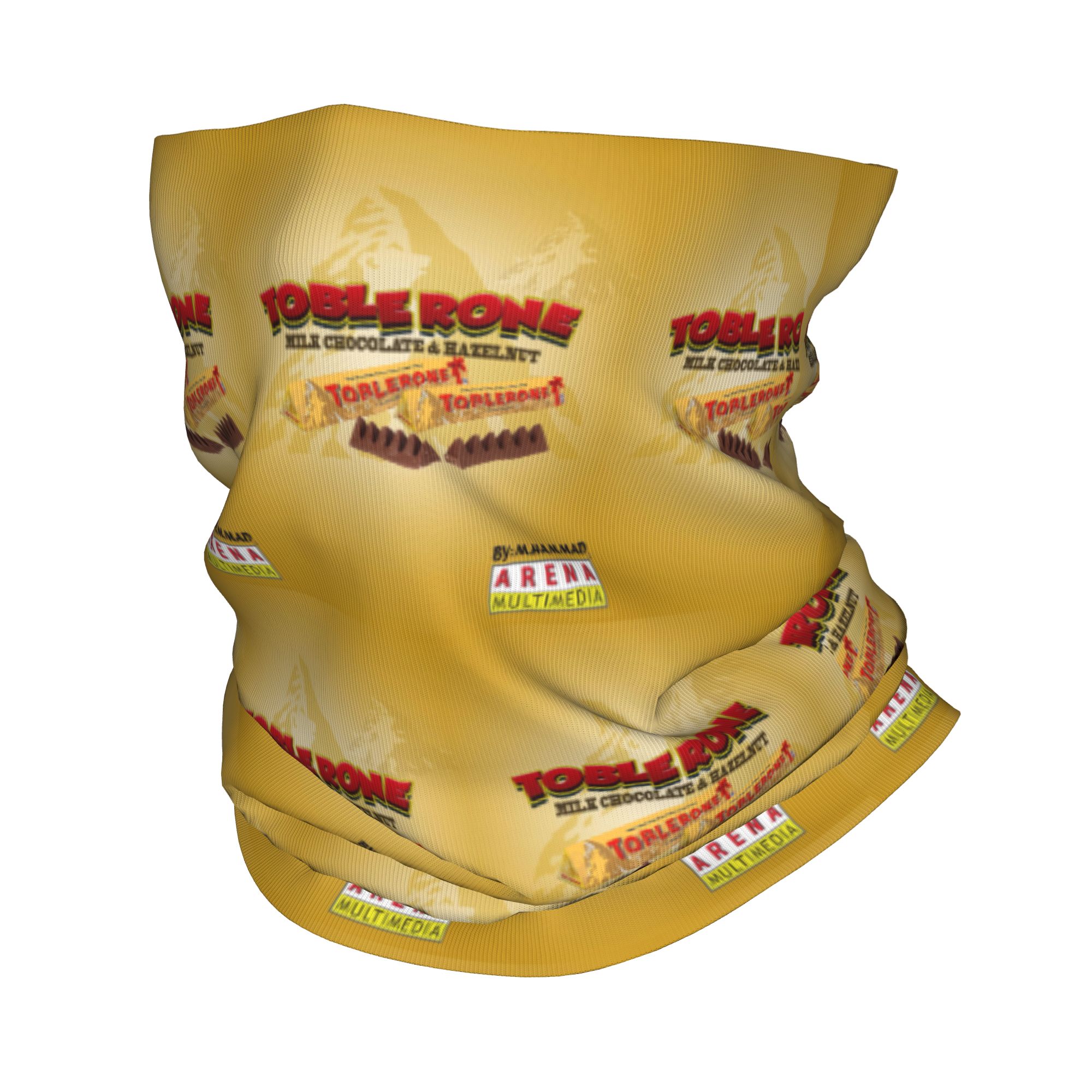 Travel Accessories Neck - Chocolat Tobler Toblerone 1959 Tim Print