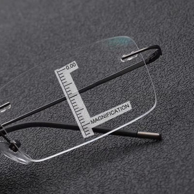 Book Light Flexible - 2026 Pure Titanium Flexible Ultralight Rimless