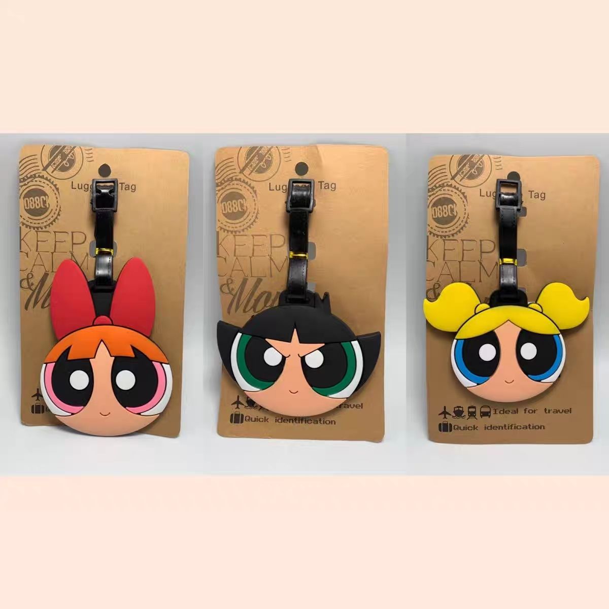 Travel Accessories Unique - Anime The Powerpuff Girls Bag Pendant