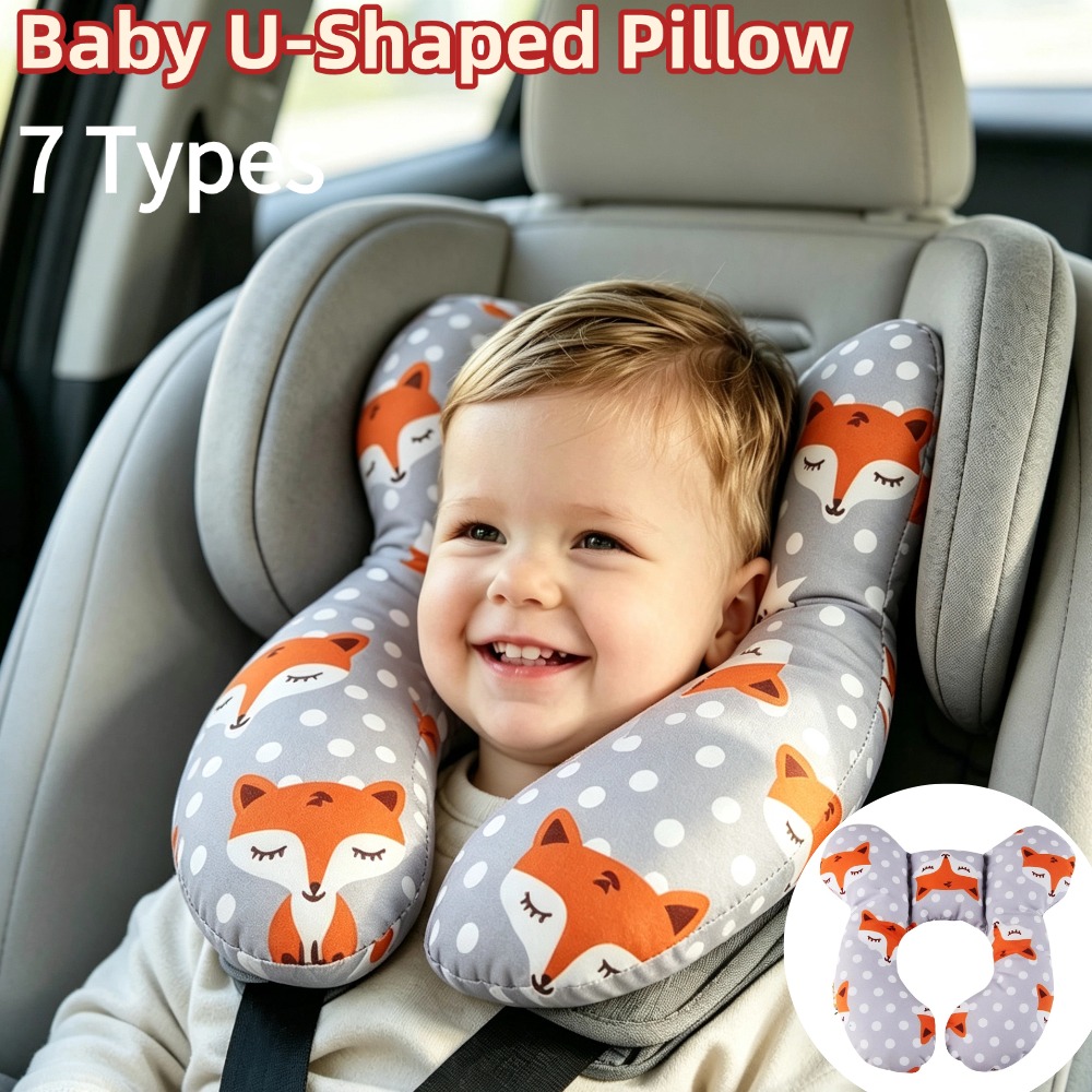Travel Accessories Pillow - 1Pcs Baby U Shaped Travel Neck