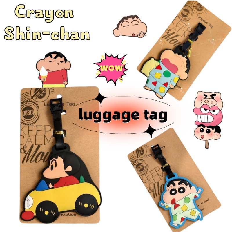 Travel Accessories Unique - Crayon Shin-chan cartoon anime personality fashion