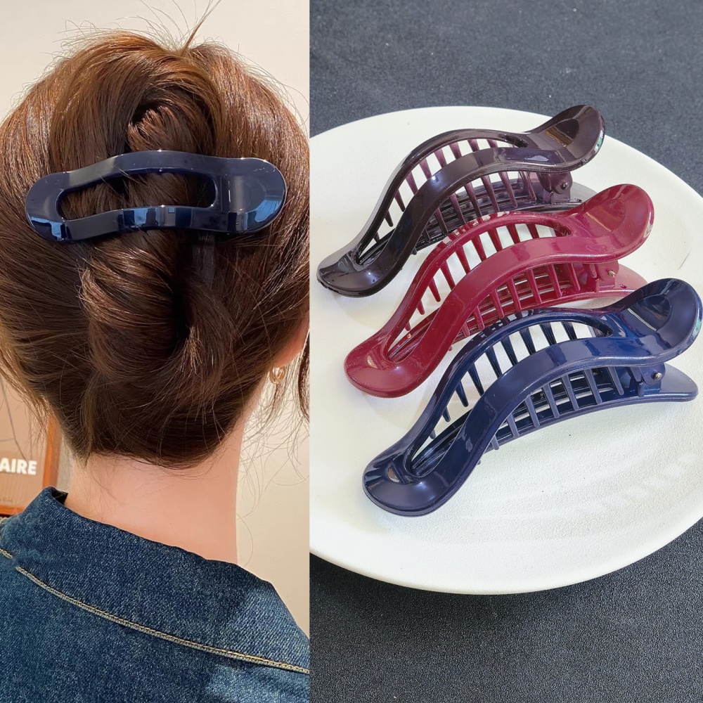 Travel Accessories Aesthetic - Large Flat Duckbill Hair Claw Clips