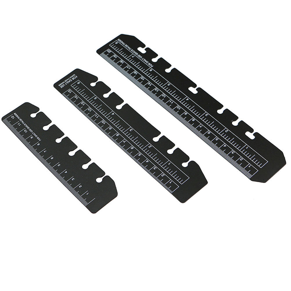 Book Light Flexible - 3Pcs PVC Separator Ruler for Books