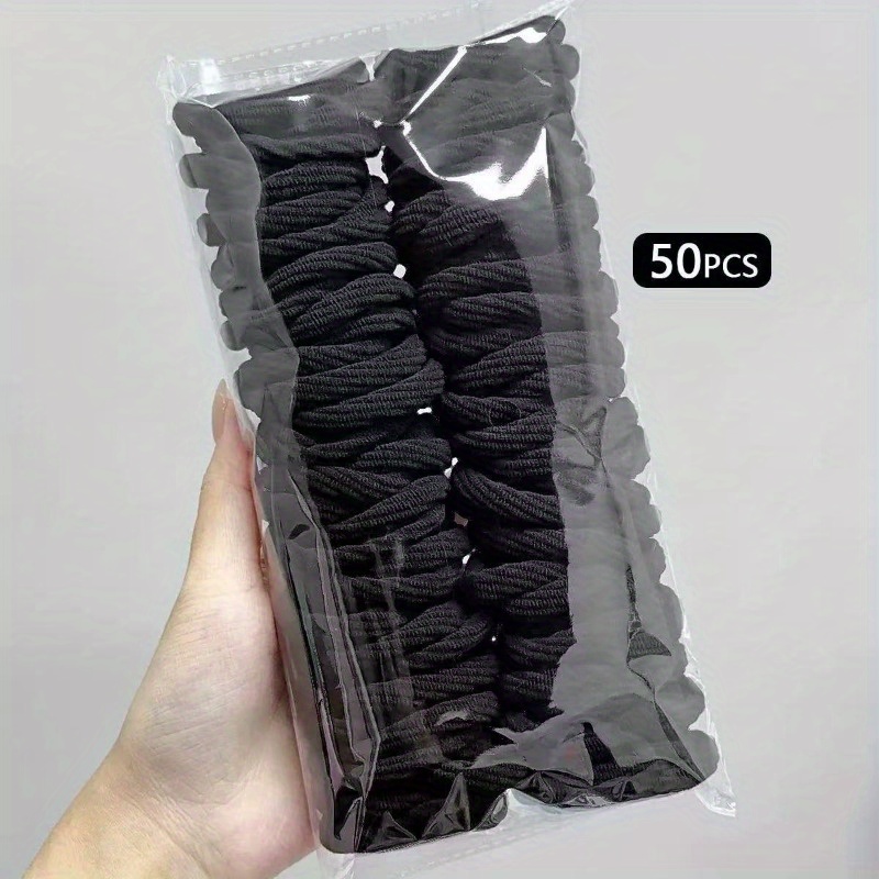 50 PCS Black Mixed Color Satin - Travel Accessories Aesthetic review and price