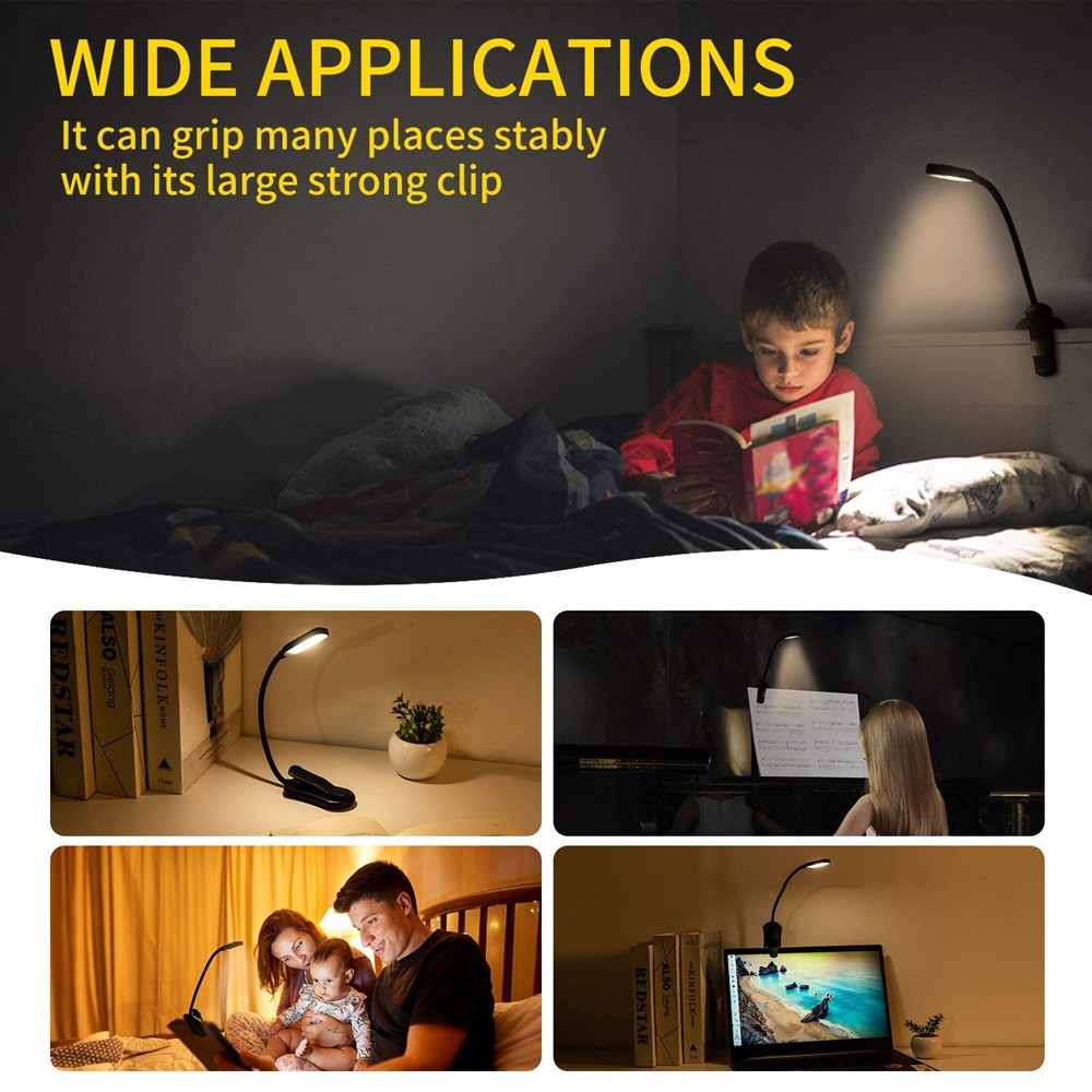 LED Book Light USB Rechargeabl - Book Light Flexible review and price
