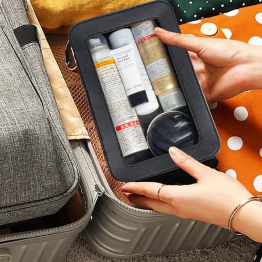 Clear Makeup Bag Small, TSA Ap - Toiletry Bag Tsa review and price