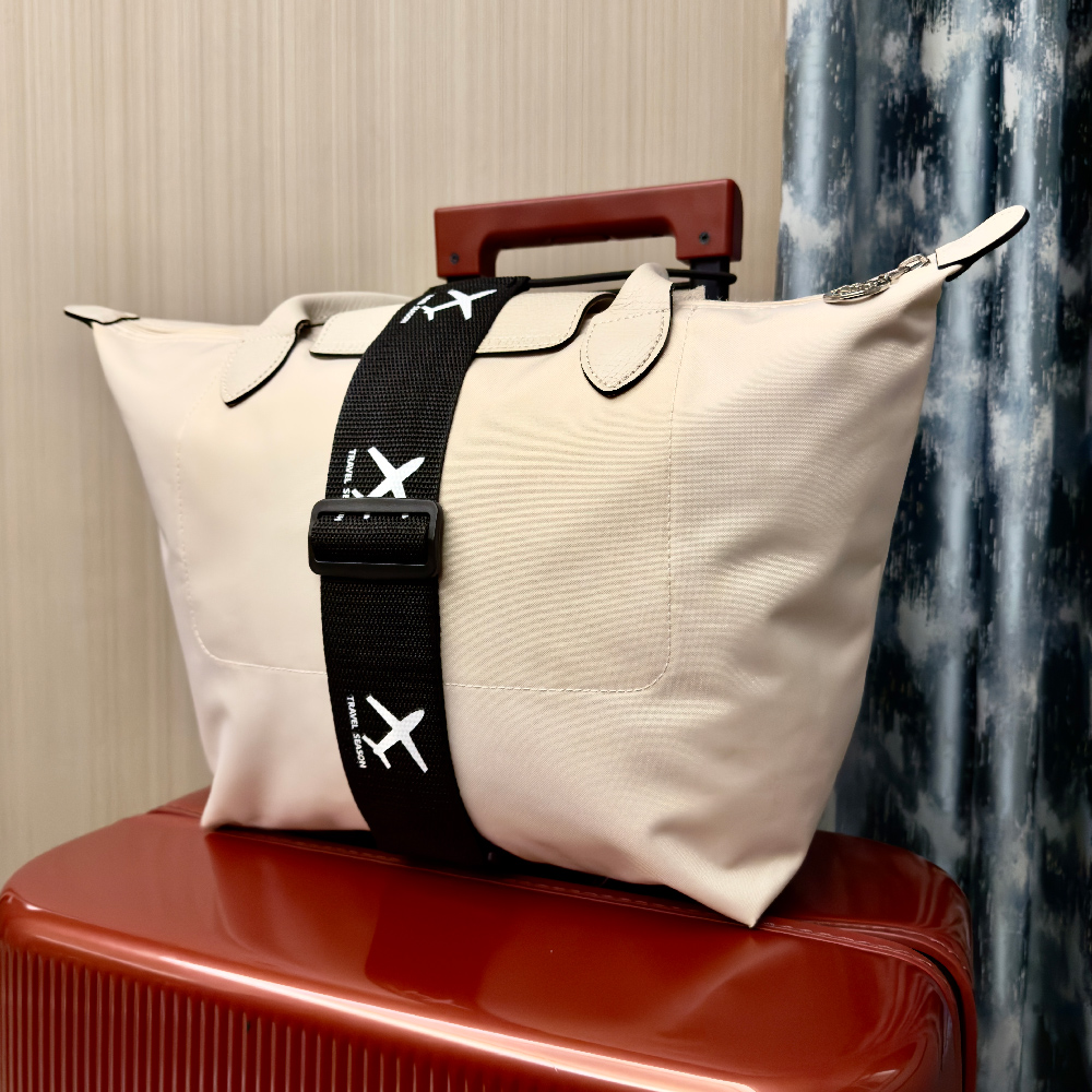 Aircraft Printed Nylon Luggage - Travel Accessories Logo review and price