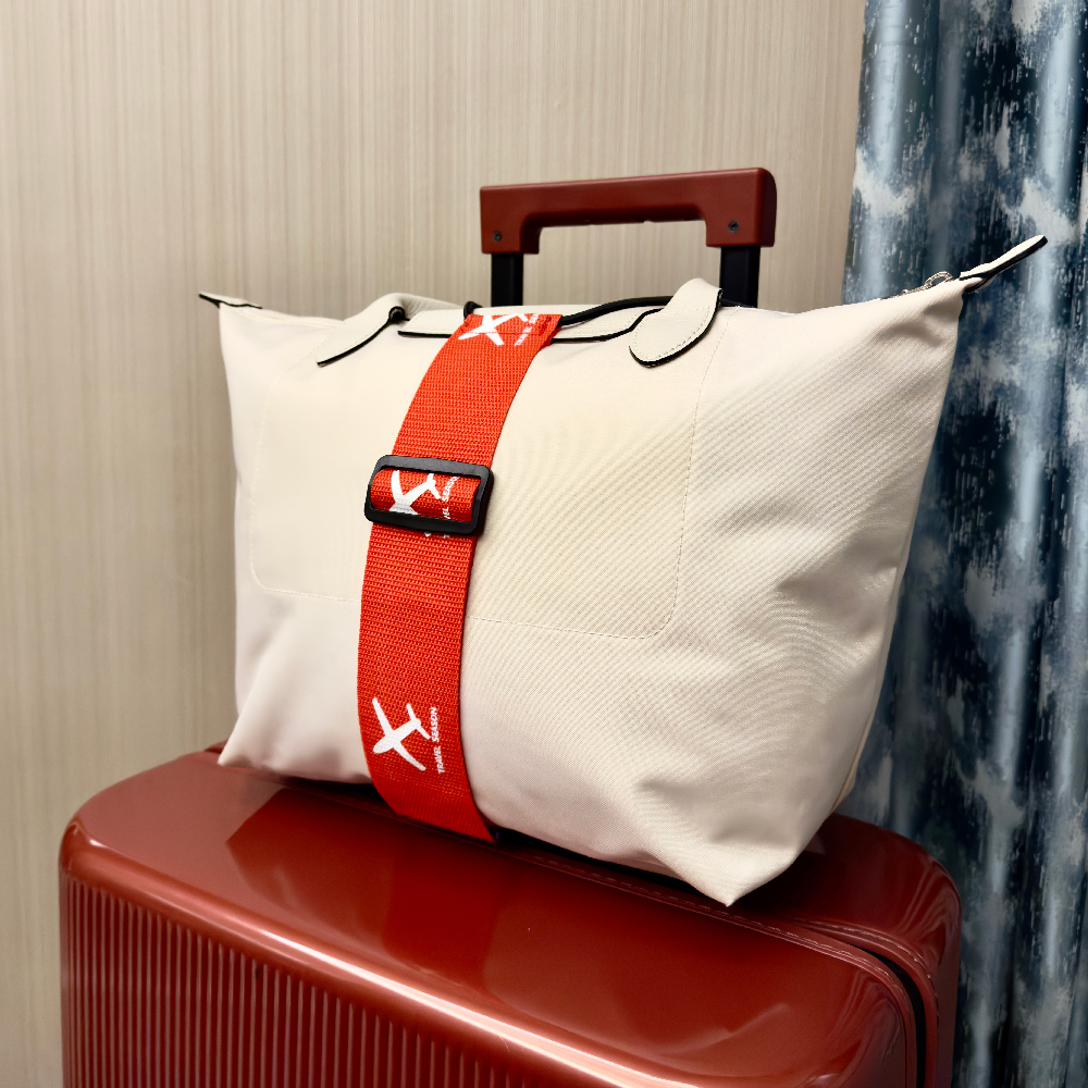 Aircraft Printed Nylon Luggage - Travel Accessories Logo review and price