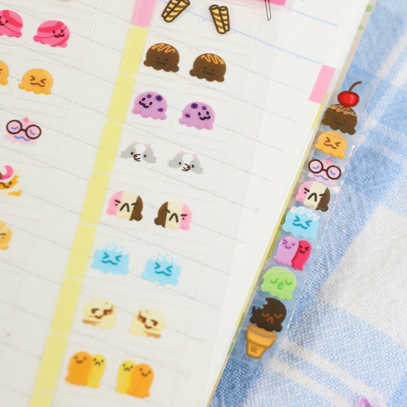 22/44pcs Cute Ice Cream Themed - Travel Journal Accessories review and price