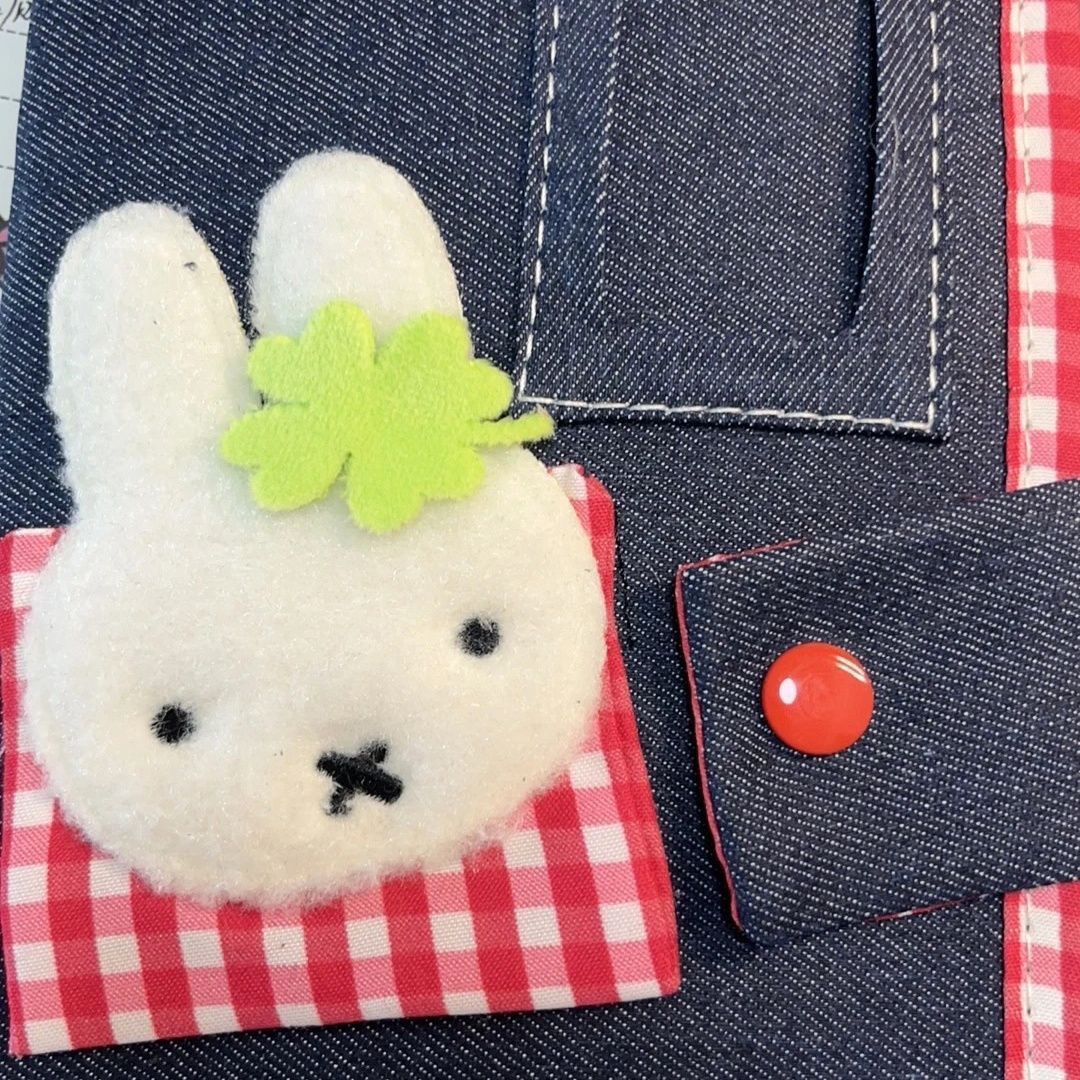 A6 Cute Miffy Rabbit Denim Loo - Travel Journal Accessories review and price