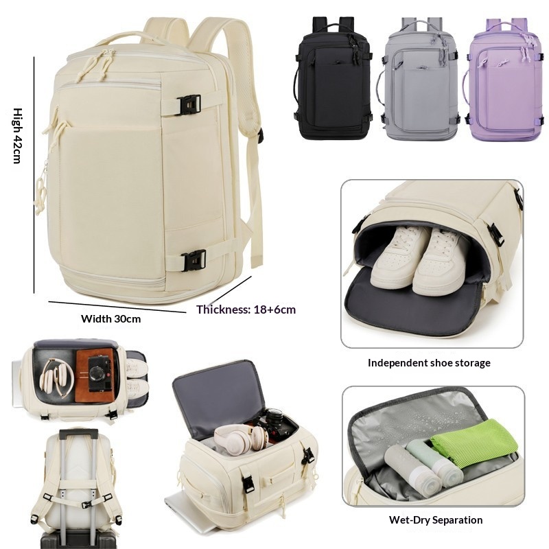 Travel Backpack Large Capacity - Travel Accessories Logo review and price