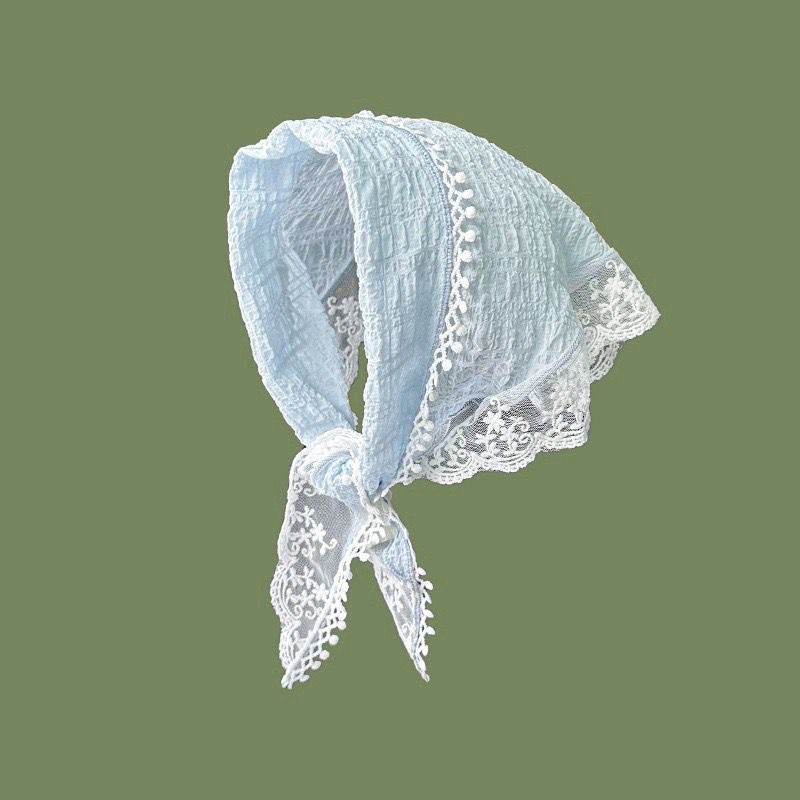Fashion Lace Triangle Headscar - Travel Accessories Aesthetic review and price