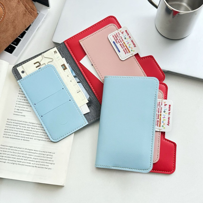 Ins Color Block Passport Holde - Travel Accessories Pouch For Women review and price