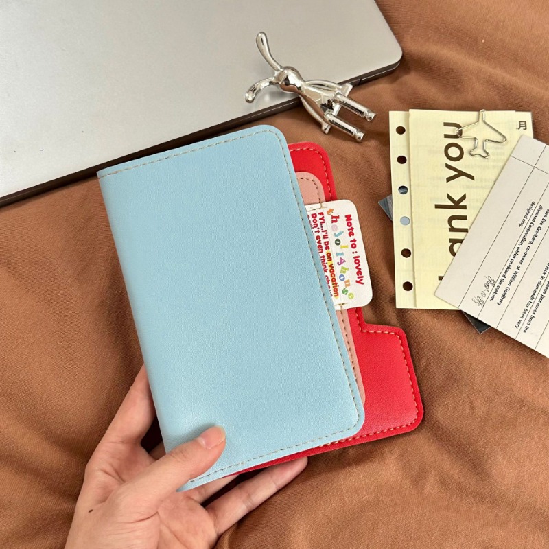 Ins Color Block Passport Holde - Travel Accessories Pouch For Women review and price