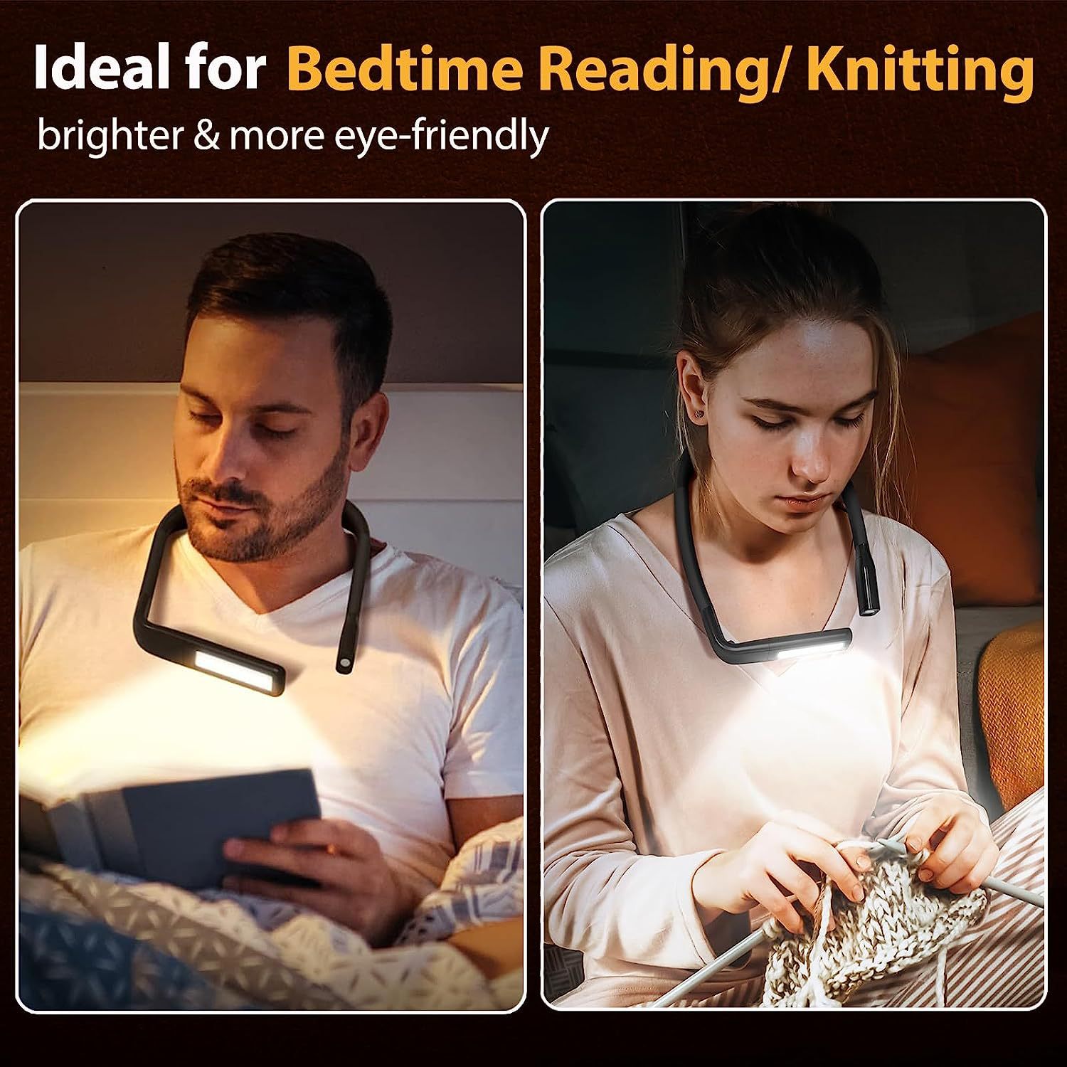 LED Neck Reading Lights Rechar - Book Light Flexible review and price