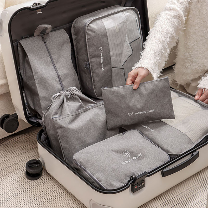 7 Piece Travel Packing Cubes S - Travel Accessories Pouch For Women review and price
