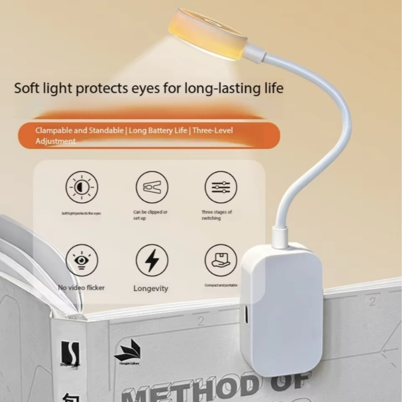 Folding Mini Clip Book Lamp Re - Book Light Flexible review and price