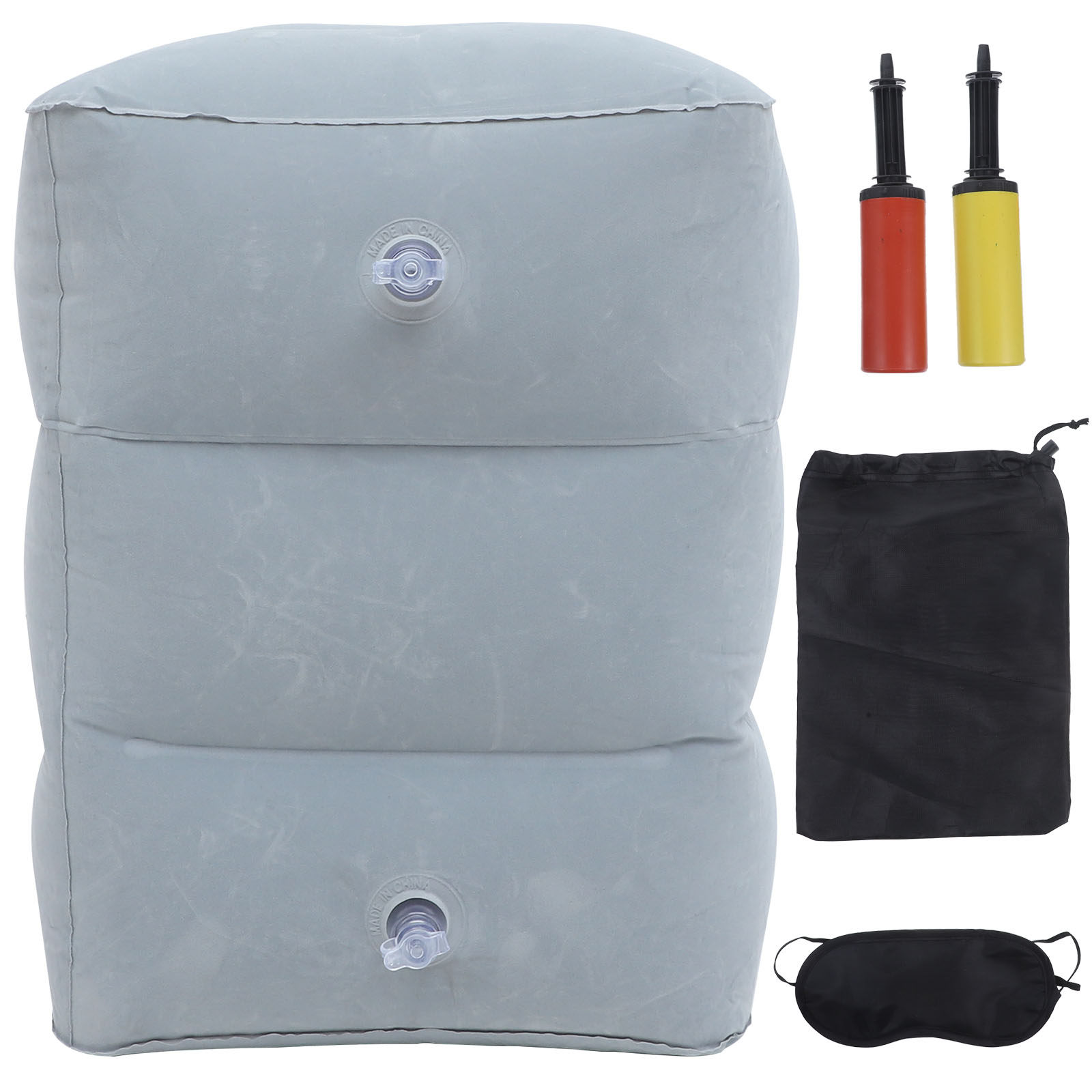 1Set Inflatable Foot Rest Pill - Travel Accessories Pillow review and price