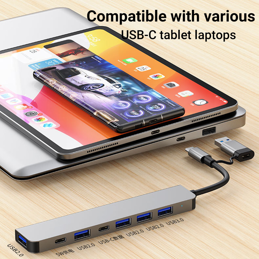 7-in-1 Dual-Head USB-C&USB Doc - Travel Accessories You Need review and price