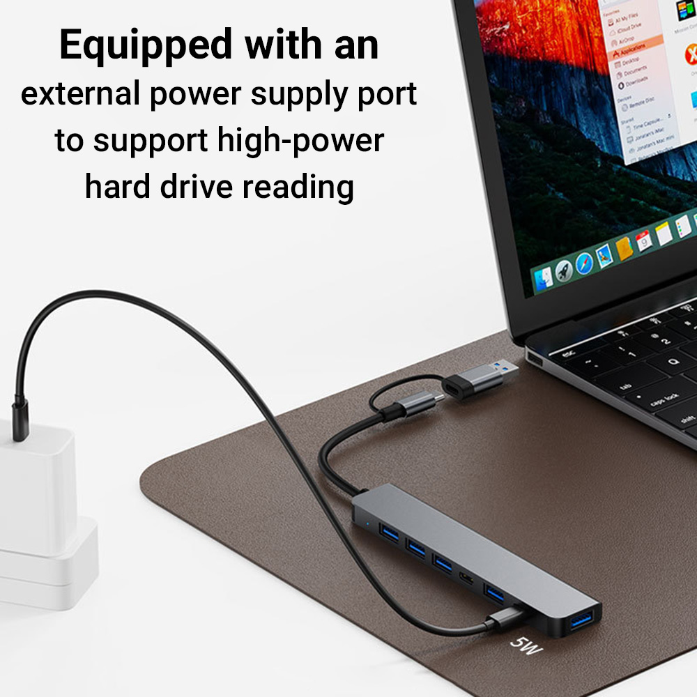 7-in-1 Dual-Head USB-C&USB Doc - Travel Accessories You Need review and price