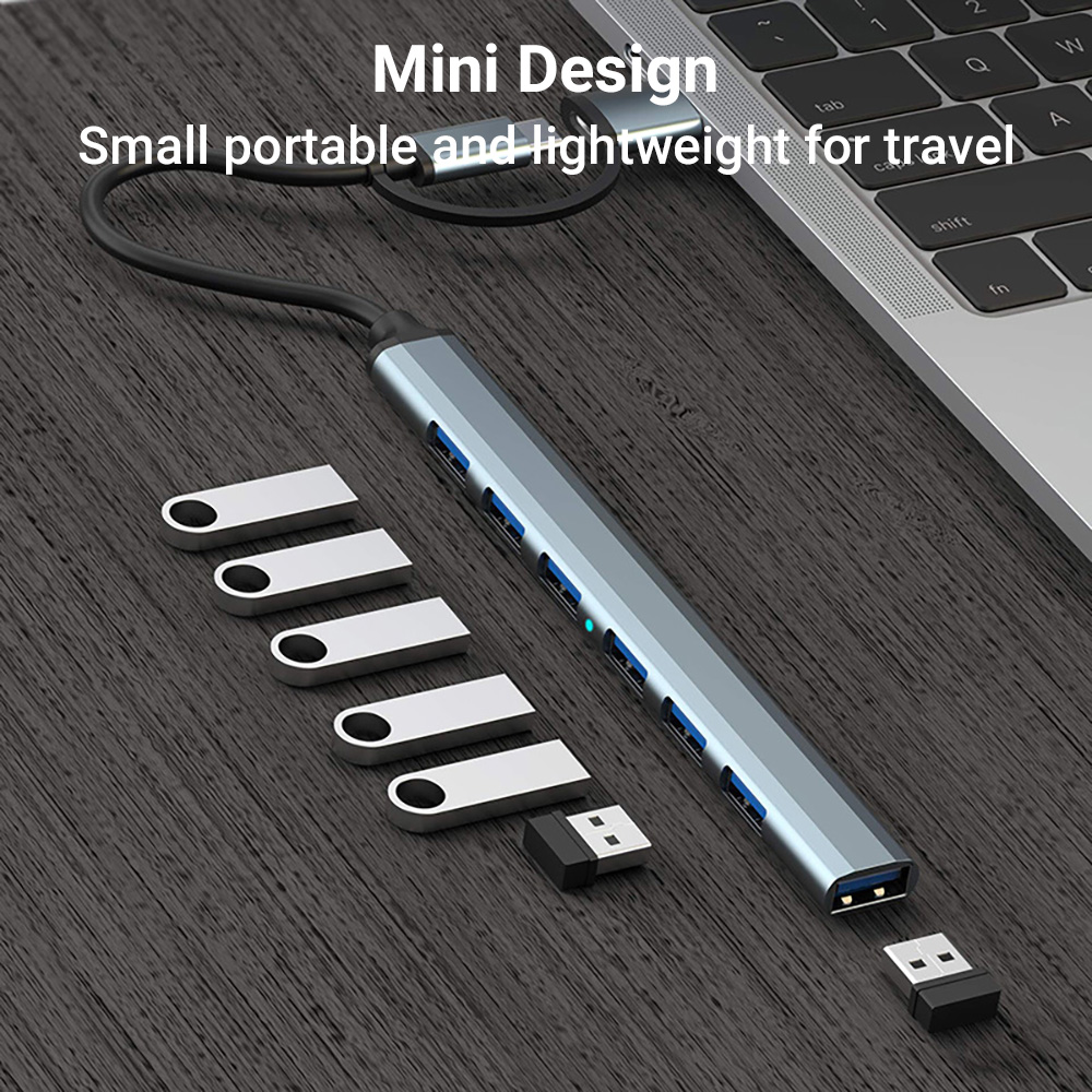 7-in-1 Dual-Head USB-C&USB Doc - Travel Accessories You Need review and price