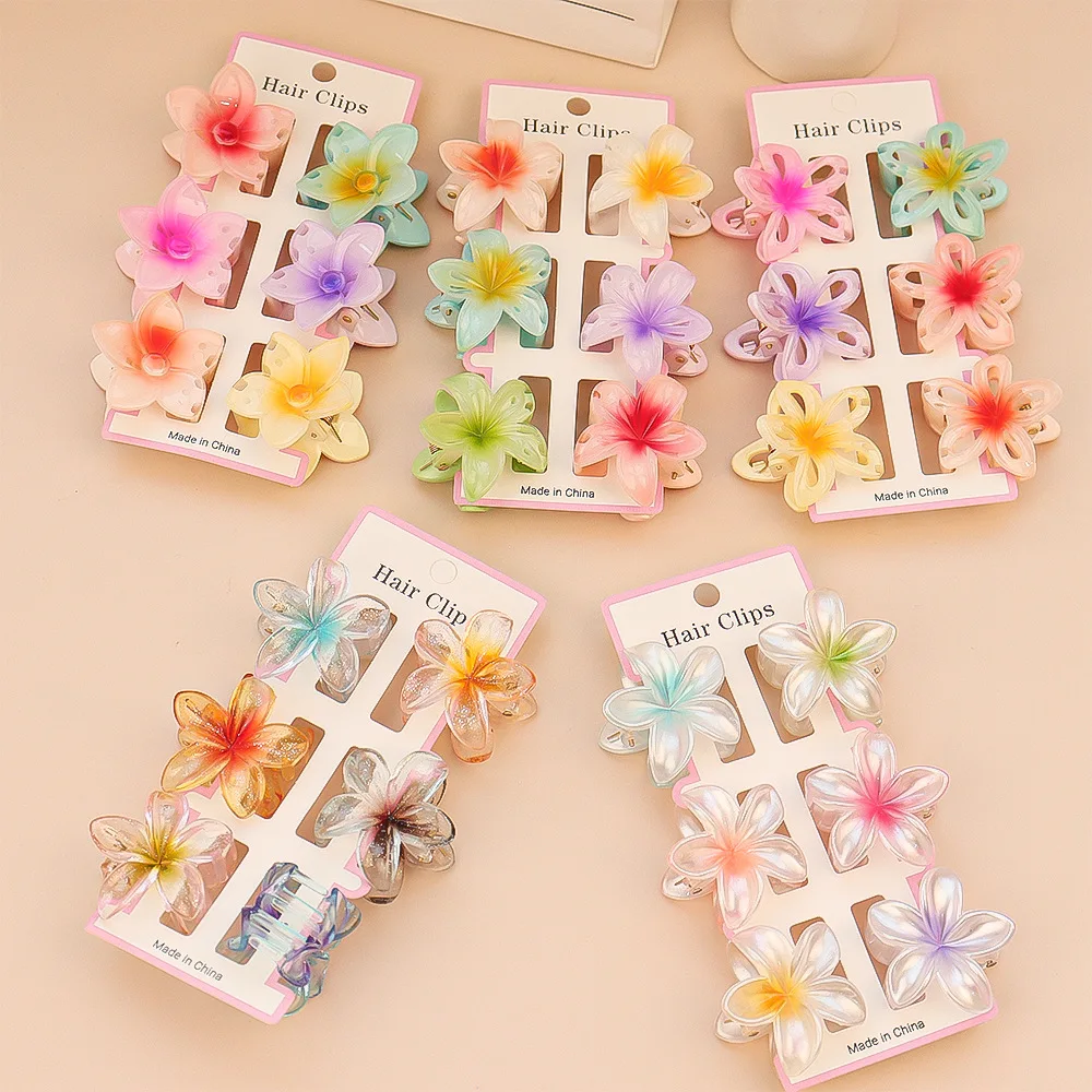6Pcs Fashion Colorful Transpar - Travel Accessories Aesthetic review and price