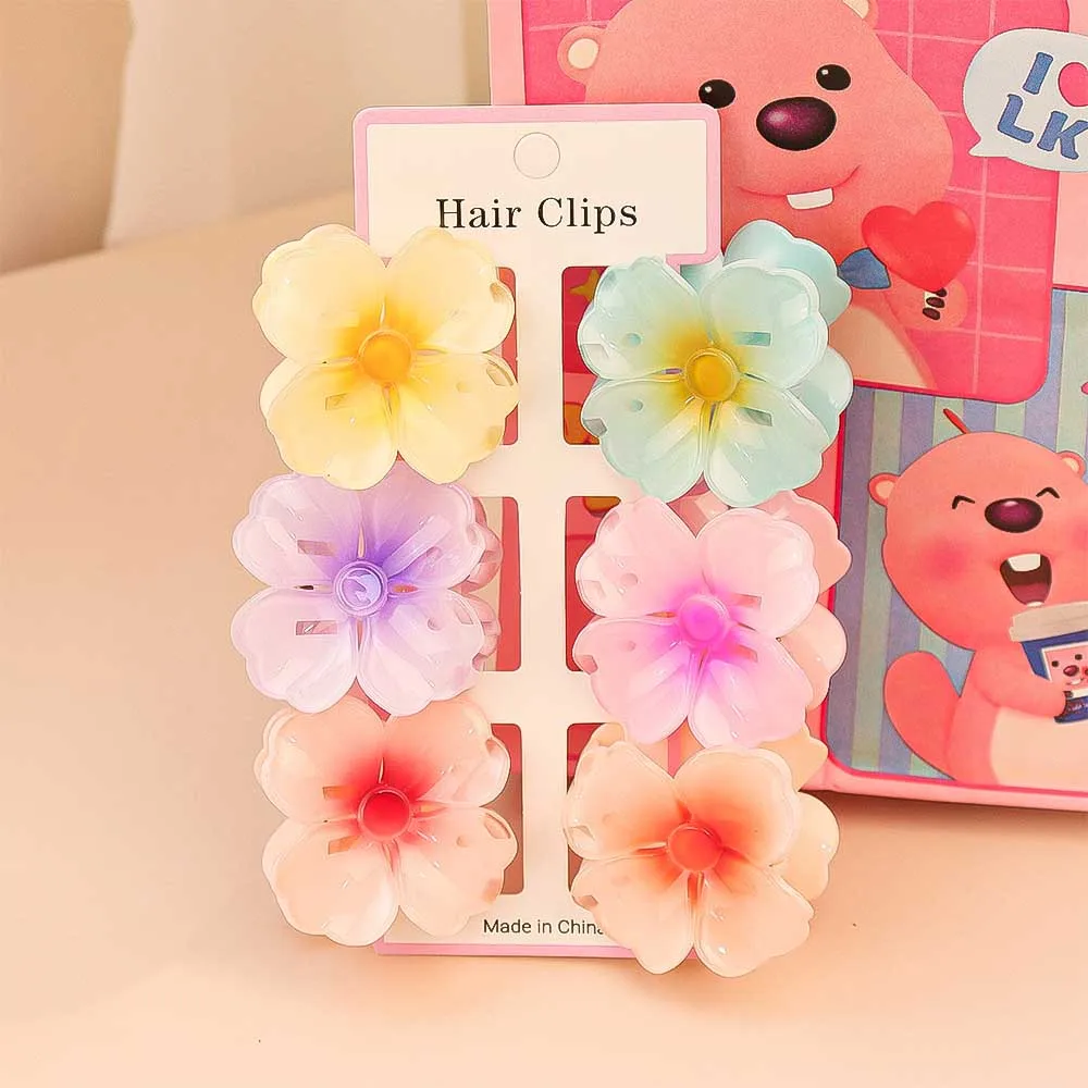 6Pcs Fashion Colorful Transpar - Travel Accessories Aesthetic review and price