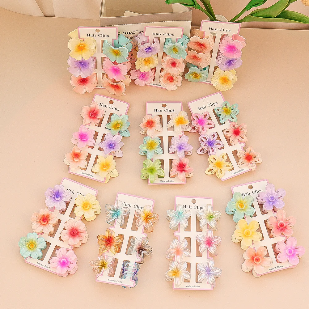 6Pcs Fashion Colorful Transpar - Travel Accessories Aesthetic review and price