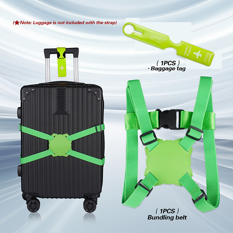 2-Piece Luggage Strap Set + Lu - Travel Accessories Unique review and price
