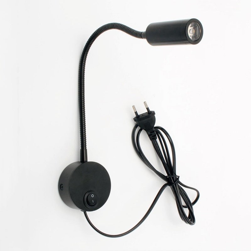 3W Bronze Gooseneck LED Wall L - Book Light Flexible review and price