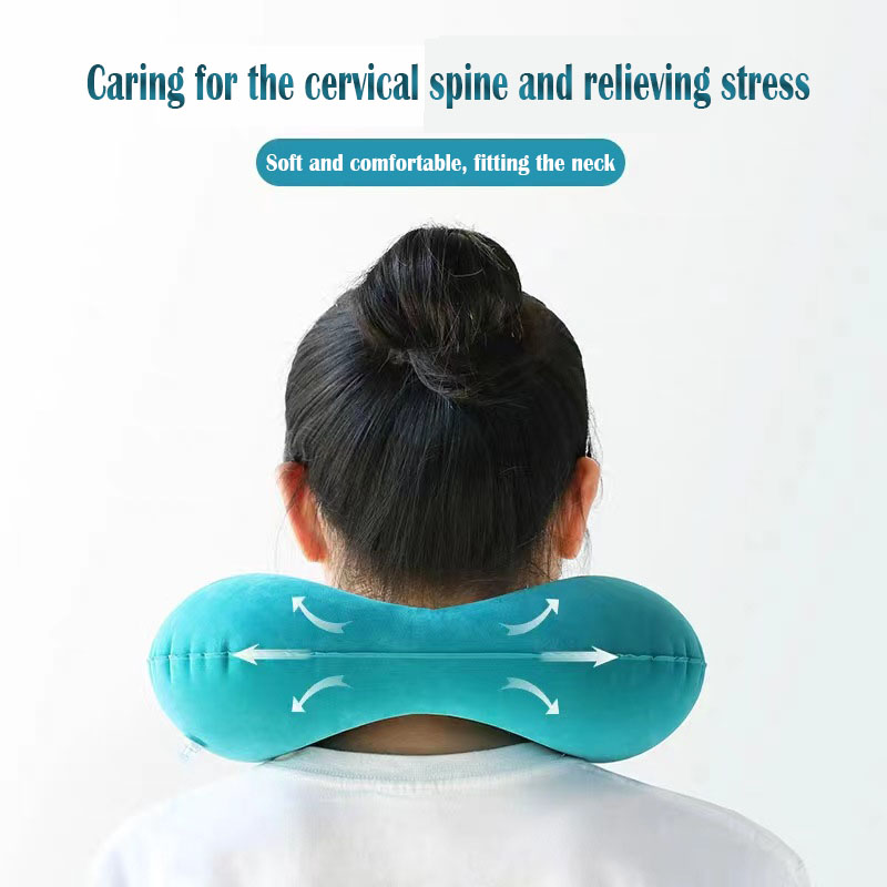 Portable Flocking Inflatable N - Travel Accessories Pillow review and price