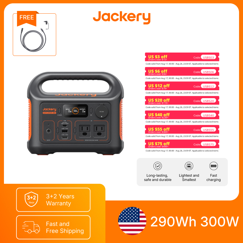 Jackery Portable Power Station - Travel Accessories Electronics review and price