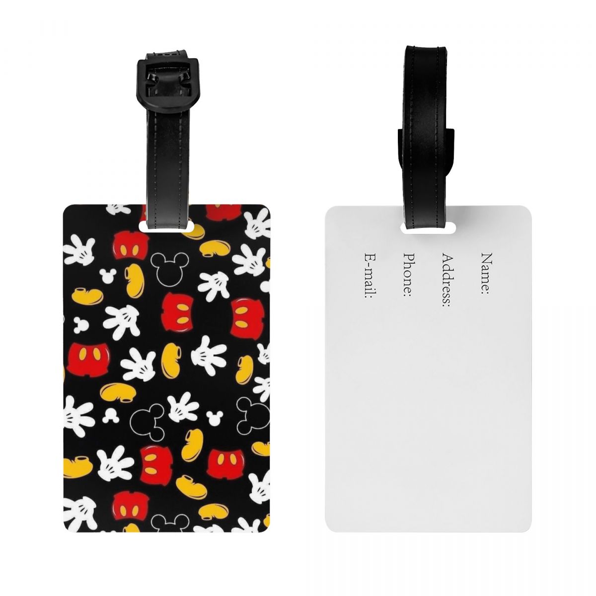 Custom M-Mouse  Luggage Tag fo - Travel Accessories Unique review and price