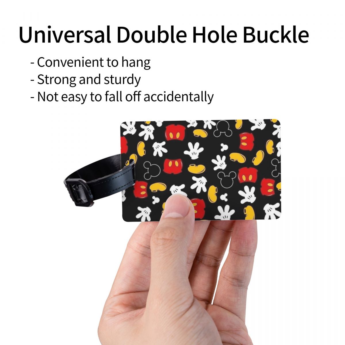Custom M-Mouse  Luggage Tag fo - Travel Accessories Unique review and price