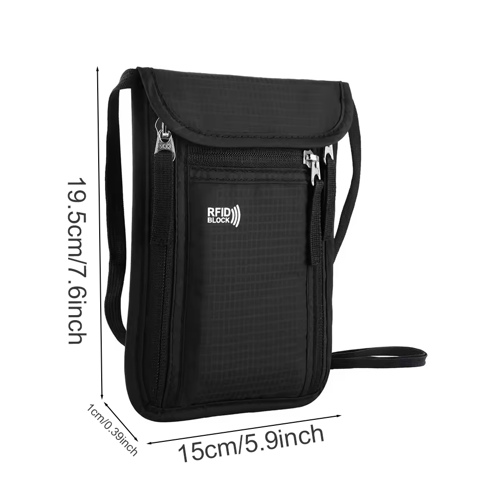 RFID Blocking Travel Pouch Nec - Travel Accessories Neck review and price