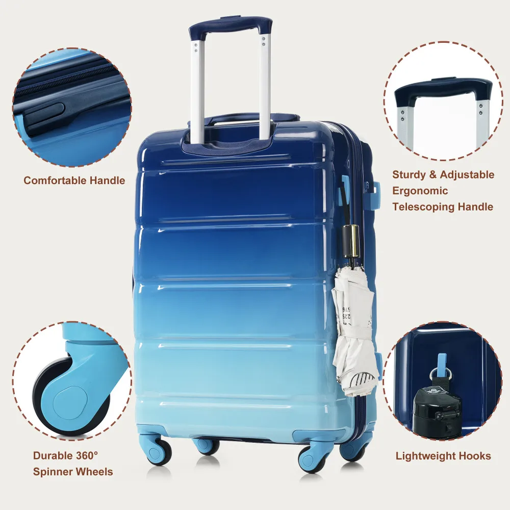 3-Piece Luggage Set  - Checked - Toiletry Bag Tsa review and price