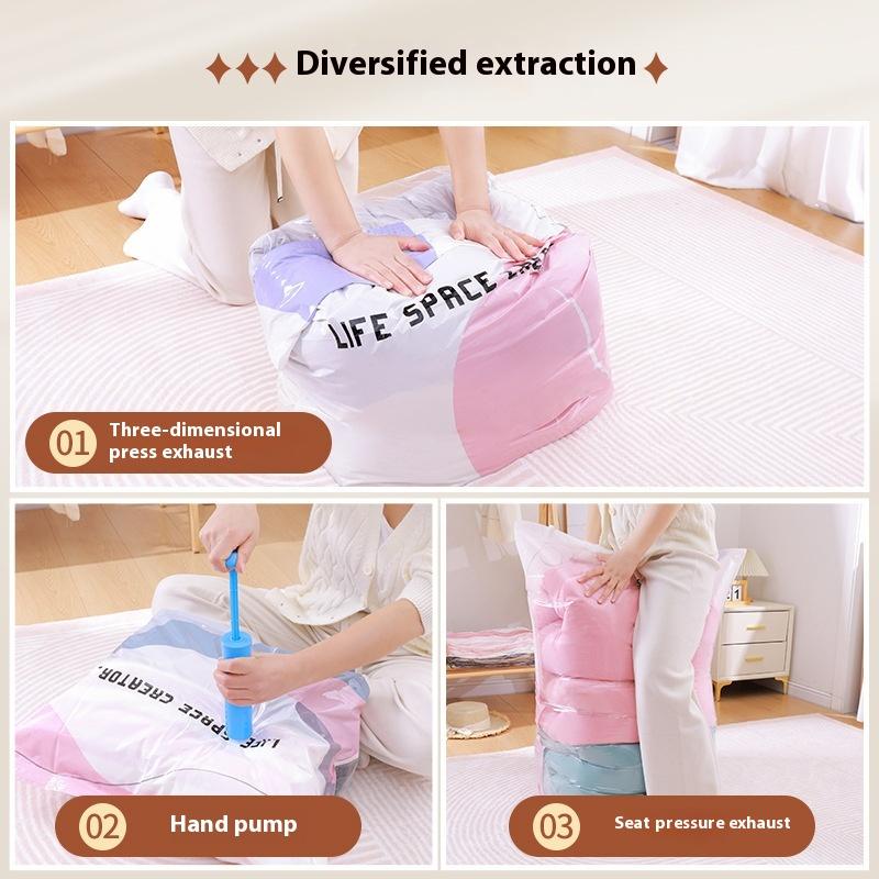 No Need Pump Vacuum Bags Large - Travel Accessories You Need review and price
