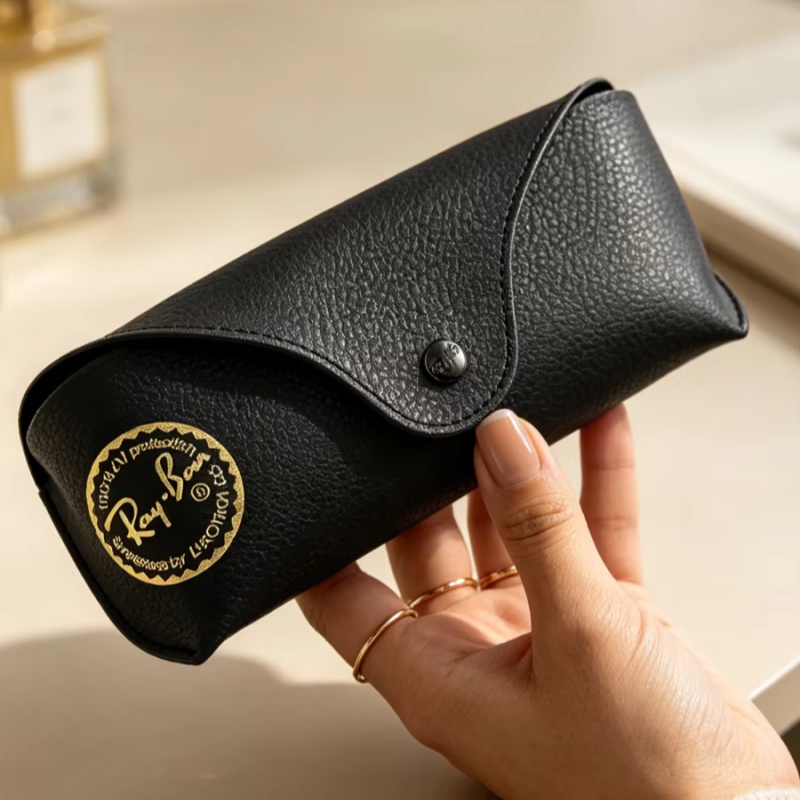 Ray-Ban Leather Sunglasses Cas - Travel Accessories Pouch For Women review and price