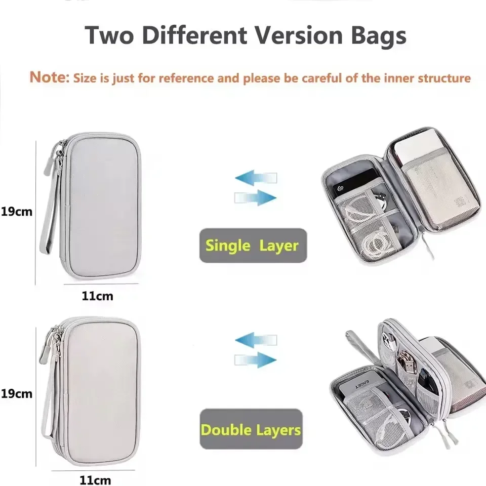 Travel Cable Bag Portable Digi - Travel Accessories Electronics review and price