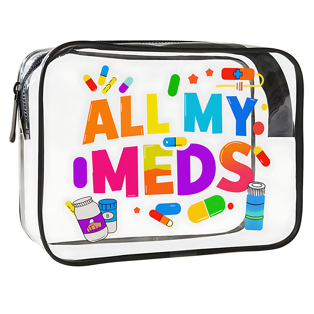 1PC Clear Makeup Bag Travel To - Toiletry Bag Tsa review and price