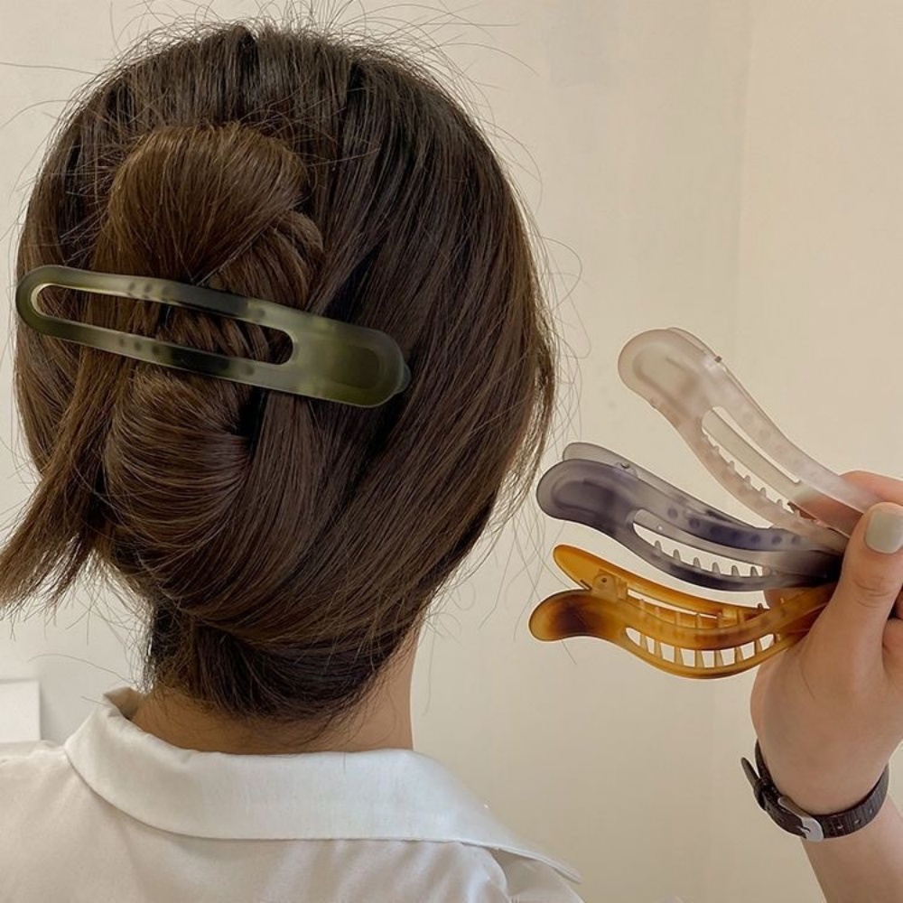Large Flat Duckbill Hair Claw  - Travel Accessories Aesthetic review and price