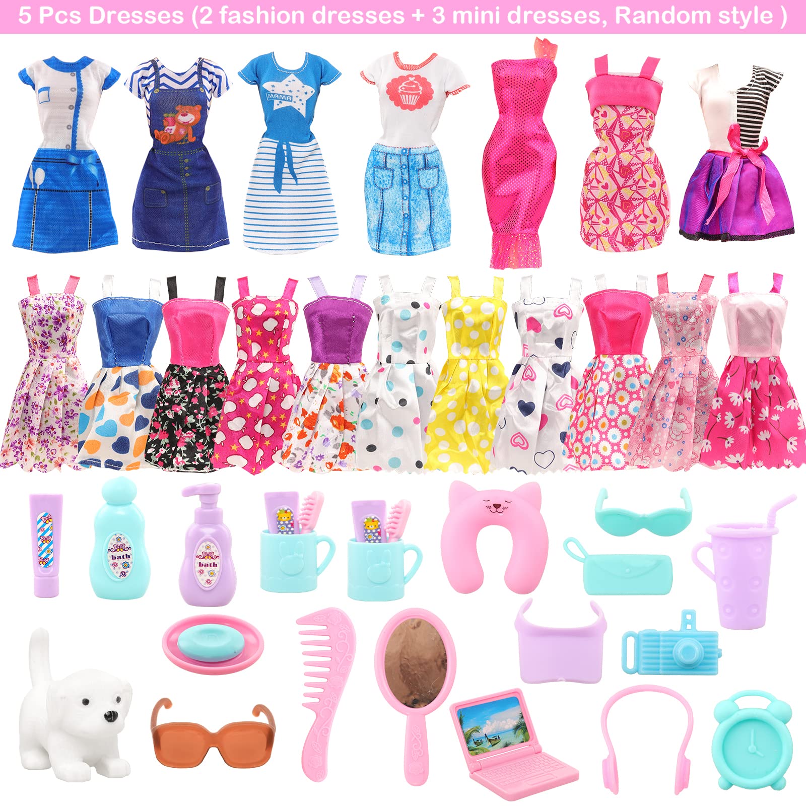 BARWA 30 Pcs 11.5 lnch Travel  - Travel Accessories With Kids review and price