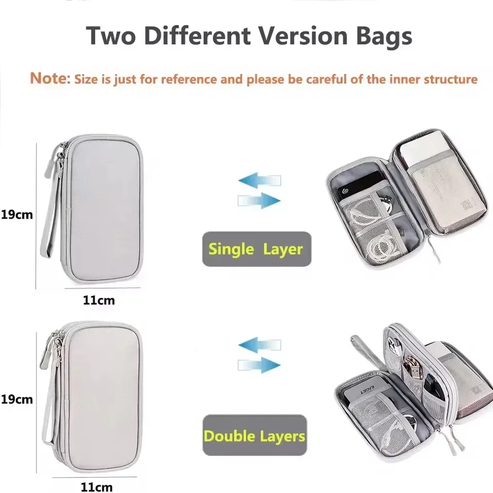 Travel Cable Bag Portable Digi - Travel Accessories Electronics review and price