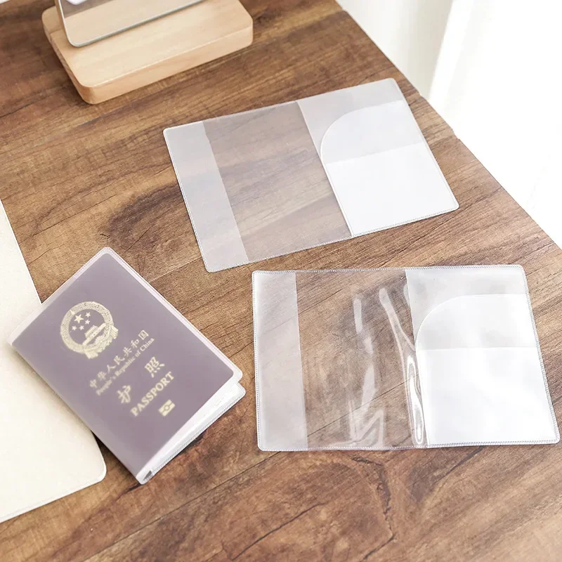 Transparent Passport Cover PVC - Travel Accessories Pouch For Women review and price