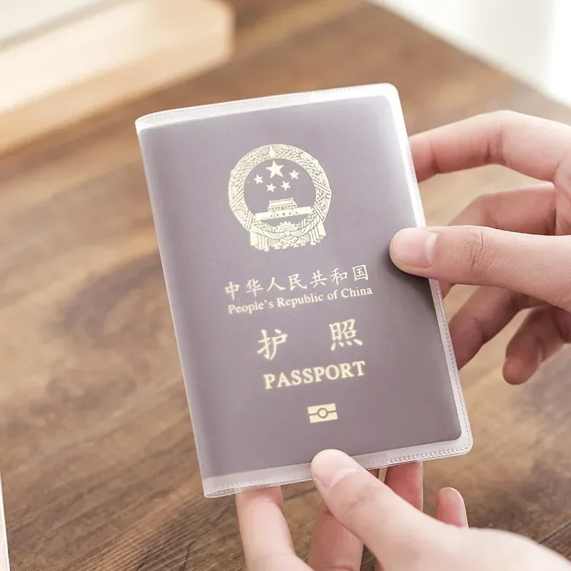 Transparent Passport Cover PVC - Travel Accessories Pouch For Women review and price