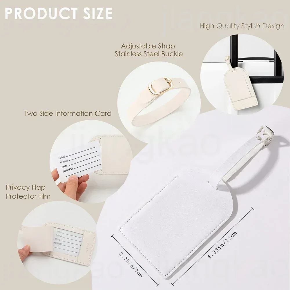 Personalized PU Luggage Tag He - Travel Accessories Unique review and price