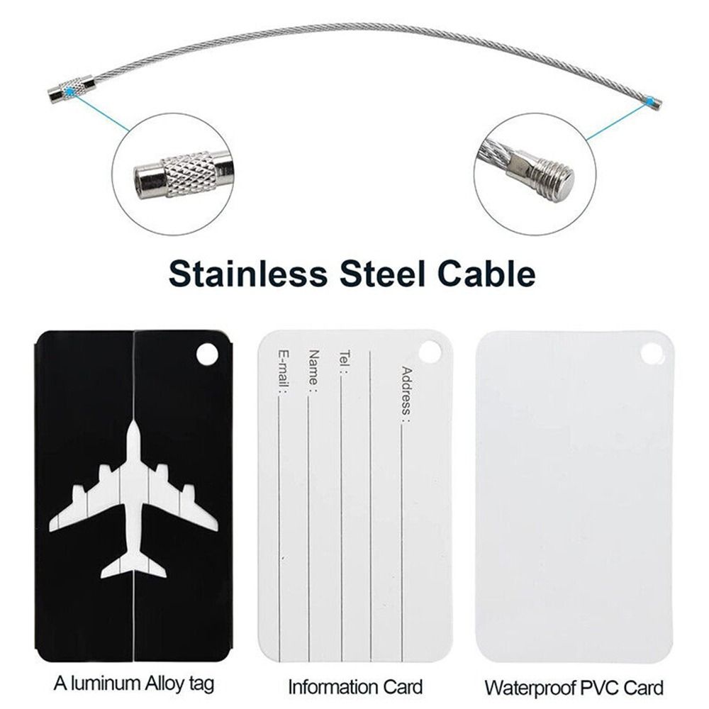 Aluminium Travel Luggage Tags  - Travel Accessories Aesthetic review and price