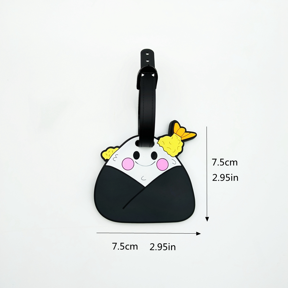 2pcs Cute Zongzi Food Luggage  - Travel Accessories Aesthetic review and price